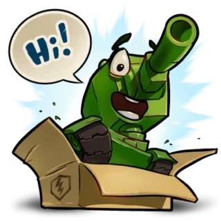 World of Tanks telegram stickers