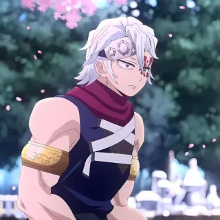 😟 d4e3341b Tengen Uzui Demon Slayer Anime, Demon Slayer, Tengen Uzui, Personaggio anime telegram sticker