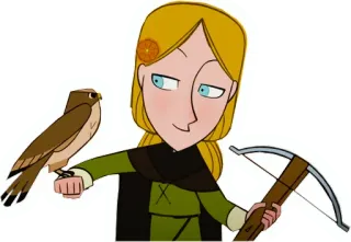 Wolfwalkers by Leni$$ telegram stickers