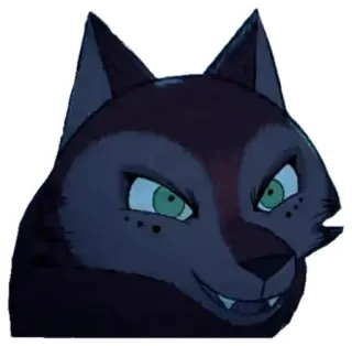 😈 d138d503 늑대, 동물, 만화, 퍼리, 개, 초상화 telegram sticker