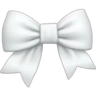 🌟 c1cdd0fd bow, ribbon, white, decoration, gift, celebration, festive telegram sticker