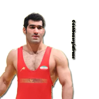 🍜 87035da3 odehbozorgialireza wrestling, sport, atleta telegram sticker