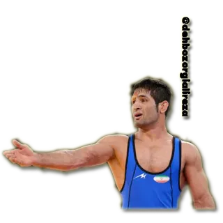 ⚡ bfdc22a4 dordozorglallreza Wrestler, Atleta, Sport, Iran telegram sticker