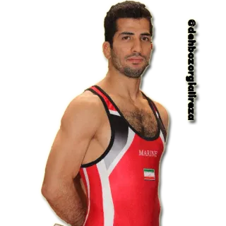 💕 d2b54aca MARINE Wrestler, Atleta, Uomo, Iran telegram sticker