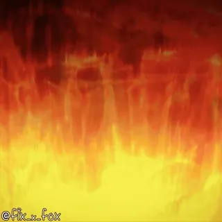 😎 0fd5963a @fix_x_fox api, latar belakang, oranye, kuning, nyala api telegram sticker