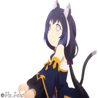 🤬 ee354362 Anime, Ragazza gatto, Kemonomimi, Manga, Kawaii, Carino, Cartone animato, Ragazza anime telegram sticker
