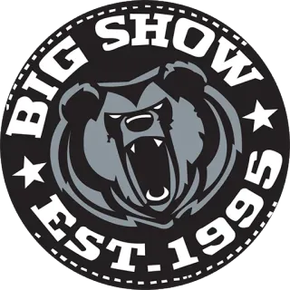 🐻 e79ab938 BIG SHOW
EST. 1995 Bär, Logo, Kreis, Sterne telegram sticker
