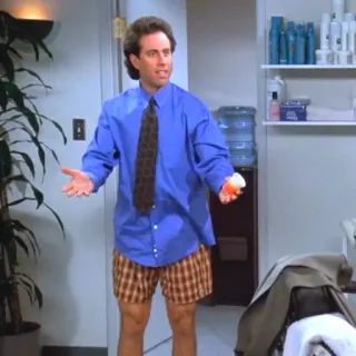 🤷‍♂️ 61b49d55 Jerry Seinfeld Seinfeld Commedia, Sitcom, Umorismo, Divertente, Seinfeld, Jerry Seinfeld, Anni '90 telegram sticker