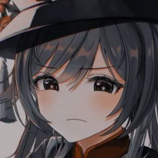 🙁 38617670 Hu Tao Genshin Impact Anime, Personagem, Genshin Impact, Hu Tao, Fofo, Video game, Fanart telegram sticker