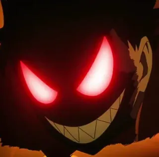 😈 38db3f13 monstro, assustador, demônio, arrepiante, maligno, sombrio, terror telegram sticker