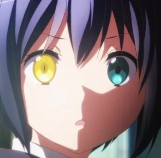 🙄 9ab6fd08 Rikka Takanashi Chuunibyou Demo Koi ga Shitai! Anime, Personagem, Rikka Takanashi, Chuunibyou telegram sticker