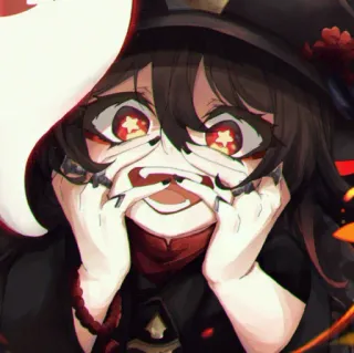 ✨ e3aba031 Hu Tao Genshin Impact Anime, Genshin Impact, Hu Tao, Personagem, Video game telegram sticker