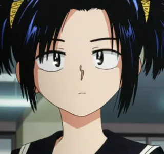 ✨ f2016b03 anime, garota, personagem, cabelo preto telegram sticker