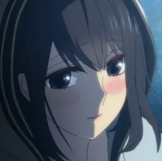 🙂 558df3e9 Anime, Chica, Morena, Linda, Rubor, Retrato, Bonita whatsapp sticker