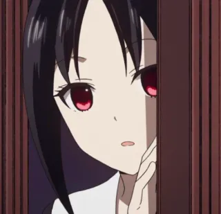 ✨ 7f254b44 Kaguya Shinomiya Kaguya-sama: Love Is War anime, manga, Kaguya-sama, Love is War, Shinomiya, lindo, mirar whatsapp sticker