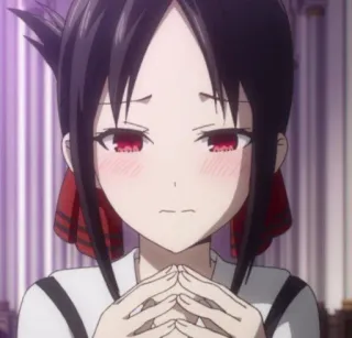 ✨ 9a28078d Kaguya Shinomiya Kaguya-sama: Love Is War Anime, Kaguya-sama, Kaguya Shinomiya, Manga, Dibujos animados whatsapp sticker