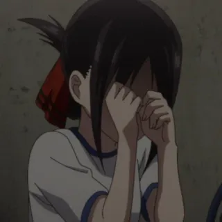 😭 b98f6575 Kaguya Shinomiya Kaguya-sama: Love Is War Anime, Kaguya Shinomiya, Llorando, Triste whatsapp sticker