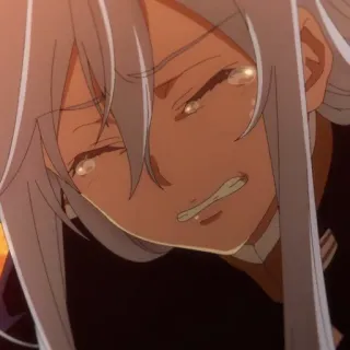 😭 c4187758 anime, llorando, triste, personaje, chica, emocional, lágrimas whatsapp sticker