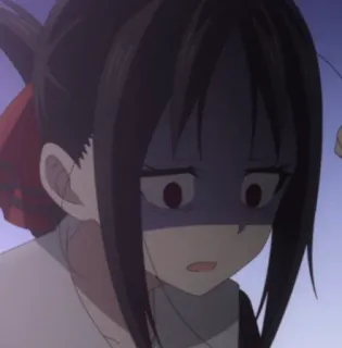 😓 d0adc5bf Kaguya Shinomiya Kaguya-sama: Love Is War Anime, Kaguya-sama, Divertido, Impactado, Kaguya Shinomiya whatsapp sticker