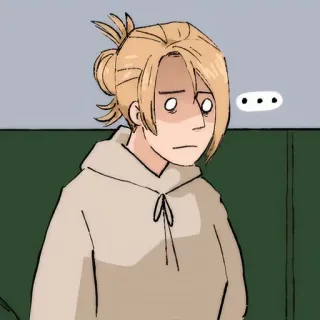 😑 ece12521 人物, 帽衫, 表情, 卡通, 插画, 角色 whatsapp sticker