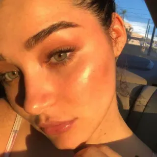 🤍 bc68401d portrait, woman, beauty, face, makeup, person whatsapp sticker