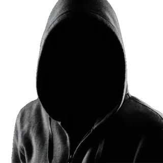 😮 c4789bae Kapuzenpullover, Silhouette, Geheimnis, Anonym, Dunkel, Schatten telegram sticker