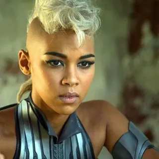 😐 afba76d2 Storm X-Men mutant, superbohater, pogoda, X-Men, Marvel telegram sticker