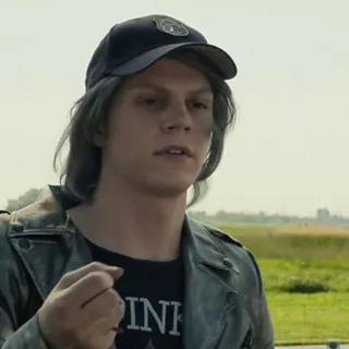 😐 ede78807 Quicksilver X-Men Marvel, Superbohater, Mutant, Prędkość, Srebrne włosy telegram sticker