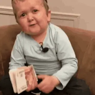 🤑 6b48a9fe Hasbulla Magomedov uang, tumpukan, tunai, keuangan, sukses, kekayaan, hasbulla whatsapp sticker