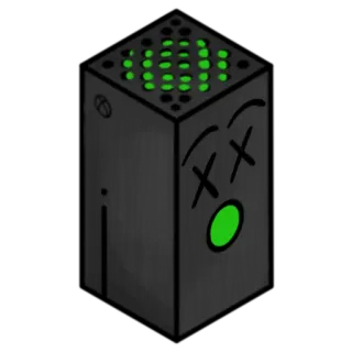 Xbox Serie X by @VinMsr telegram stickers