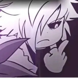 ❤️ 383ee510 dito medio, offensivo, cartone animato, gesto, scortese telegram sticker