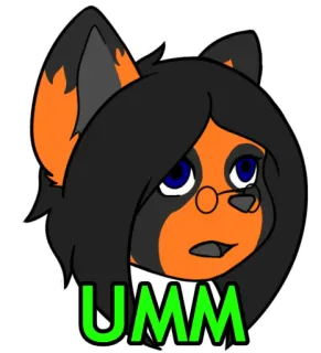 🤔 02753a8a UMM dog, question, awkward, unsure, furry telegram sticker