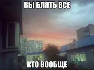 🌟 74f05cff ВЫ БЛЯТЬ ВСЕ
КТО ВООБЩЕ telegram sticker