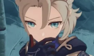 🌟 ddcb2c73 Albedo Genshin Impact albedo, genshin impact, anime, postać z gry telegram sticker