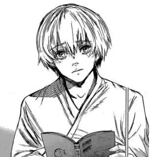 ☠️ c4dd41c7 Ken Kaneki Tokyo Ghoul Anime, Mangá, Tokyo Ghoul, Kaneki, Ghoul whatsapp sticker