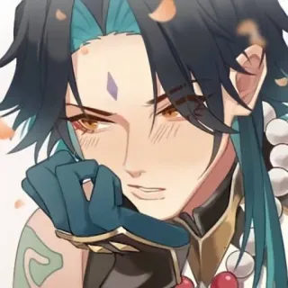 🪀 841978b4 Xiao Genshin Impact Anime, Video game, Genshin Impact, Xiao, Karakter, Fanart telegram sticker