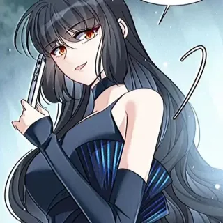 👍 5d5677dd wanita, anime, manga, gadis, cantik, kartun whatsapp sticker