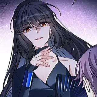 👍 63e78598 wanita, kartun, anime, glamor, mode whatsapp sticker