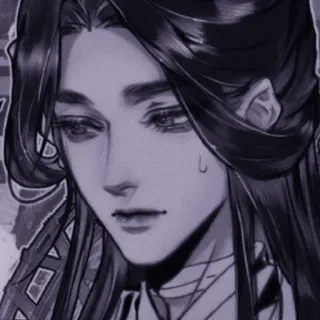 🫐 49c37b55 anime, manga, character, portrait, art, illustration telegram sticker