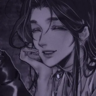 🫐 93dd6249 anime, portrait, art, cartoon, man, illustration telegram sticker