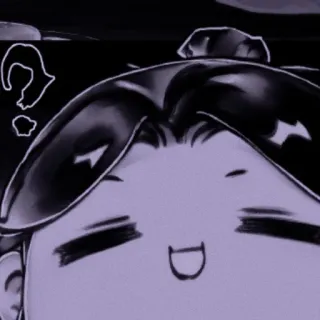 🫐 99b077c3 anime, question, cute, cartoon, confused telegram sticker