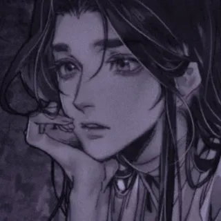 🫐 b1e831f1 portrait, anime, manga, illustration, aesthetic telegram sticker