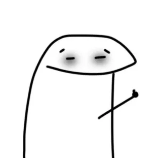 💀 03ec33ac strichmännchen, mittelfinger, geste, beleidigend, cartoon, zeichnung whatsapp sticker