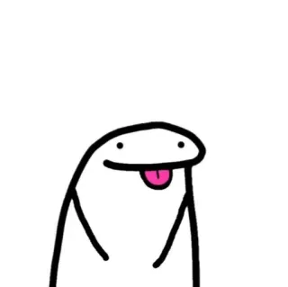 😛 46943aee sticker, cartoon, figur, strichmännchen, lustig, einfach whatsapp sticker