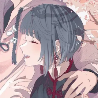 📎 475c20f2 Anime, Garota, Casal, Fofo, Romântico, Amor telegram sticker