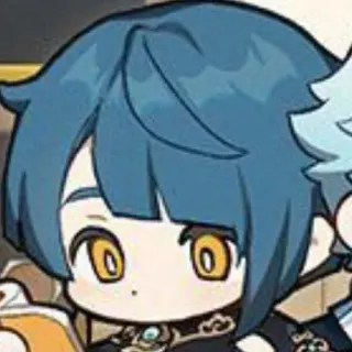 📎 d8b19ad1 Xingqiu Genshin Impact Anime, Jogo, Xingqiu, Genshin Impact, Chibi, Desenho animado telegram sticker