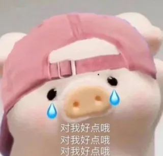 🥺 c1a5f959 对我好点哦
对我好点哦
对我好点哦 pig, crying, hat, cute, sticker, cartoon telegram sticker