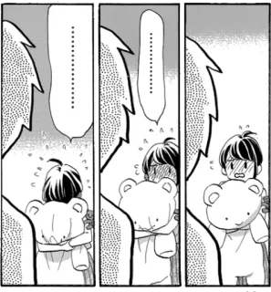 😳 98a9bb46 manga, anime, cartoon, teddy bear, cute whatsapp sticker