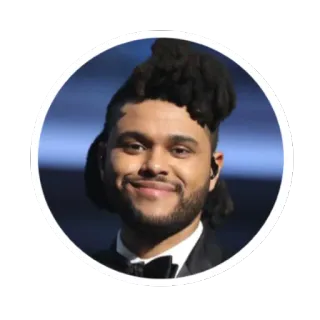 😊 60183ce0 The Weeknd 음악가, 가수, The Weeknd, 연예인 telegram sticker