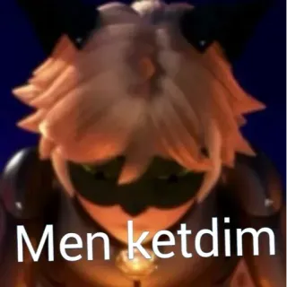 😭 4eb0c4b0 Men ketdim telegram sticker